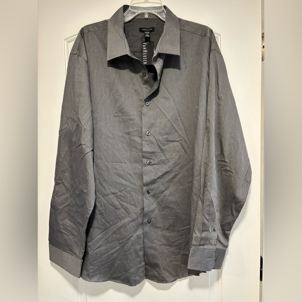 Van Heusen Gray Dress Shirt